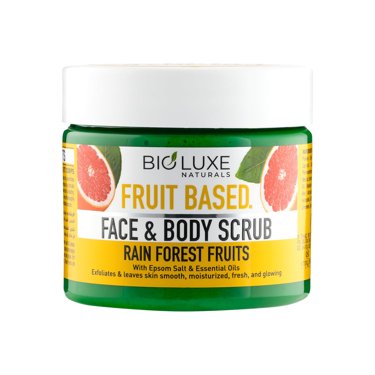 RAINFOREST FRUIT BASED FACE & BODY SCRUB 325ML