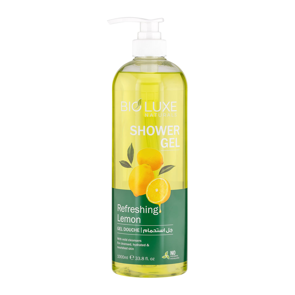 SHOWER GEL REFRESHING LEMON – 1000ML