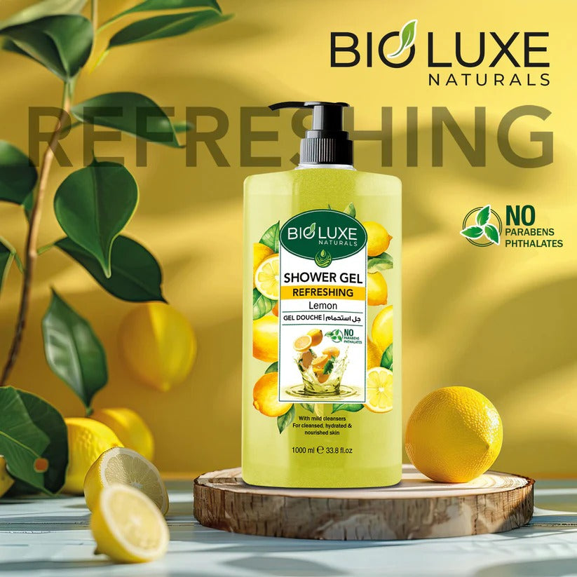 SHOWER GEL REFRESHING LEMON – 1000ML