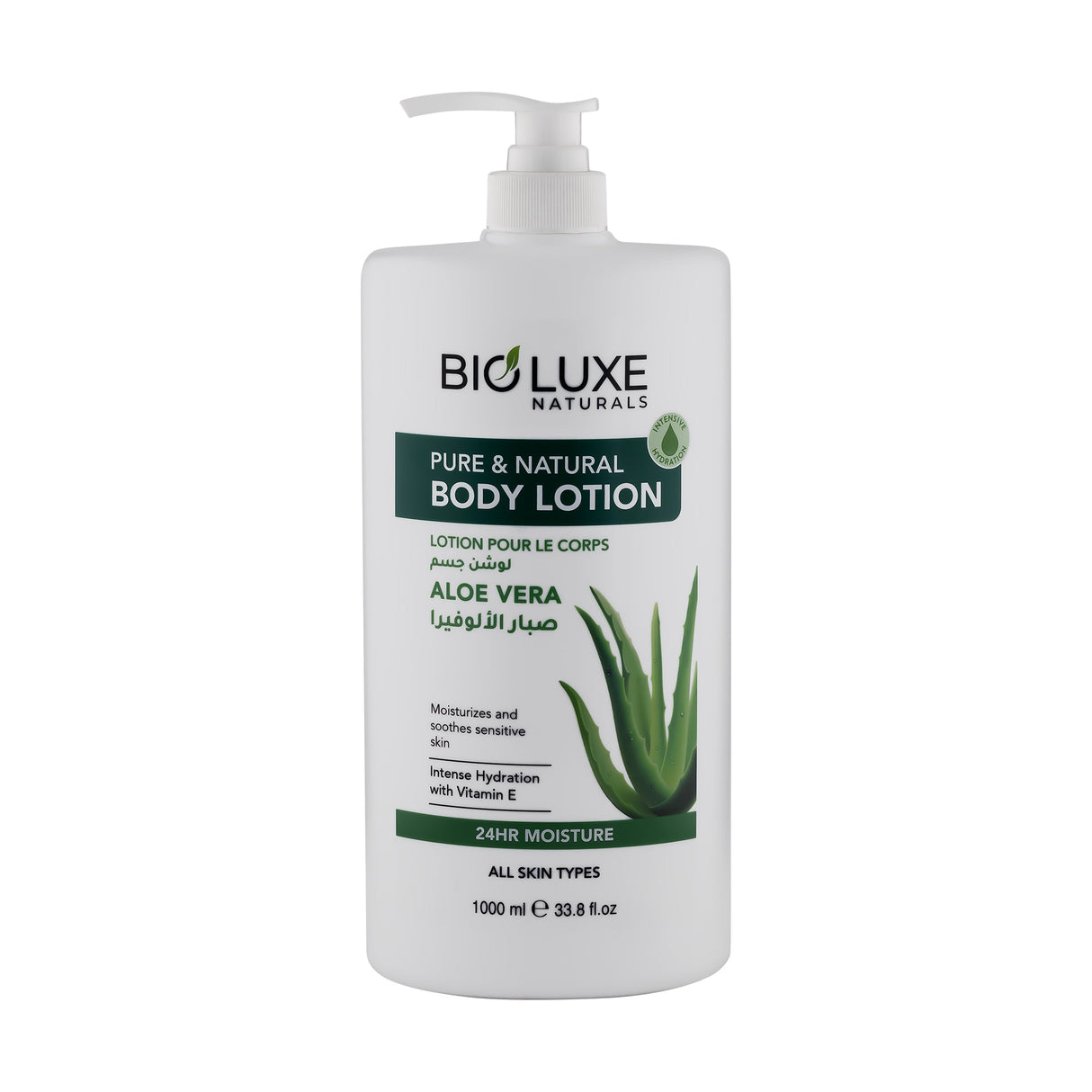 ALOE VERA PURE & NATURAL BODY LOTION 1000ML