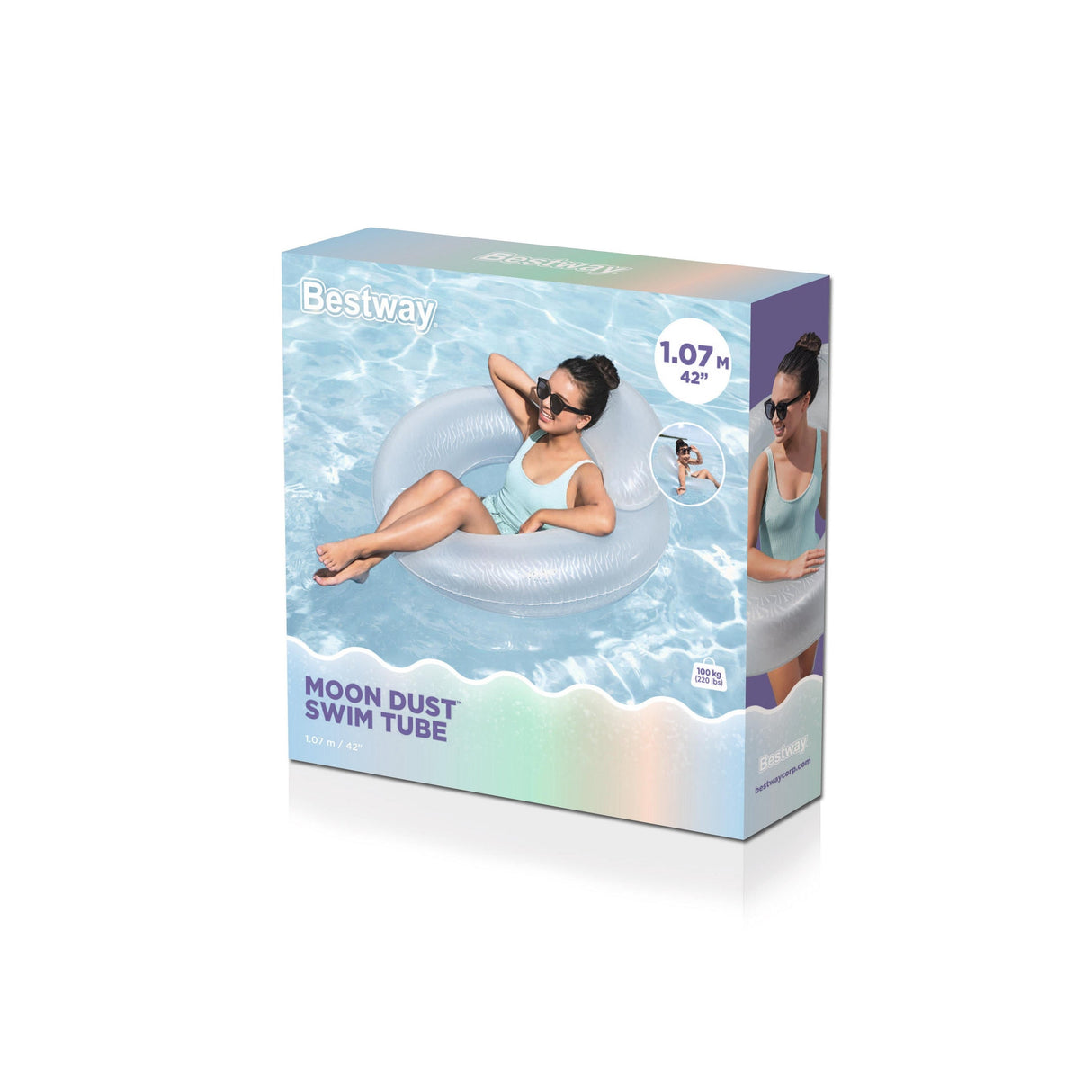 Moon Dust Inflatable Swim Tube
