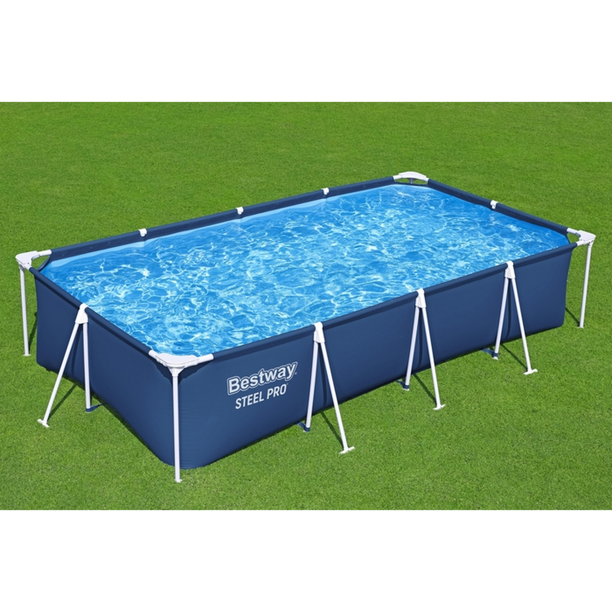 RECTANGULAR FRAME SWIMMING POOL SET 4.00Mx2.11M X81CM