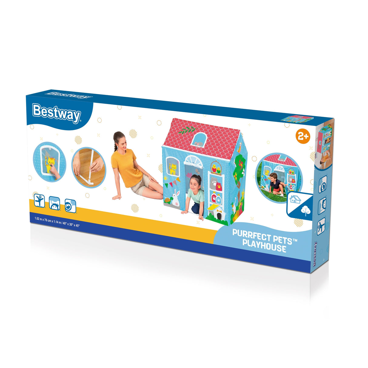 Kids Pets Playhouse Tent Fun-Indoor Play House