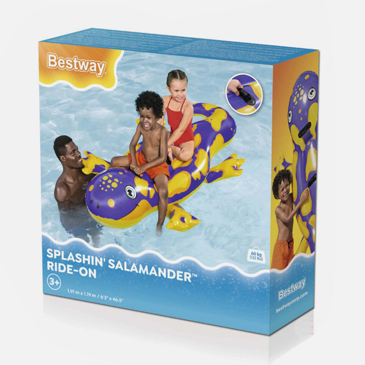 طفاحية على شكل سبلاشين سلمندرمن بيست واى 1.91Mx1.19M (3+)