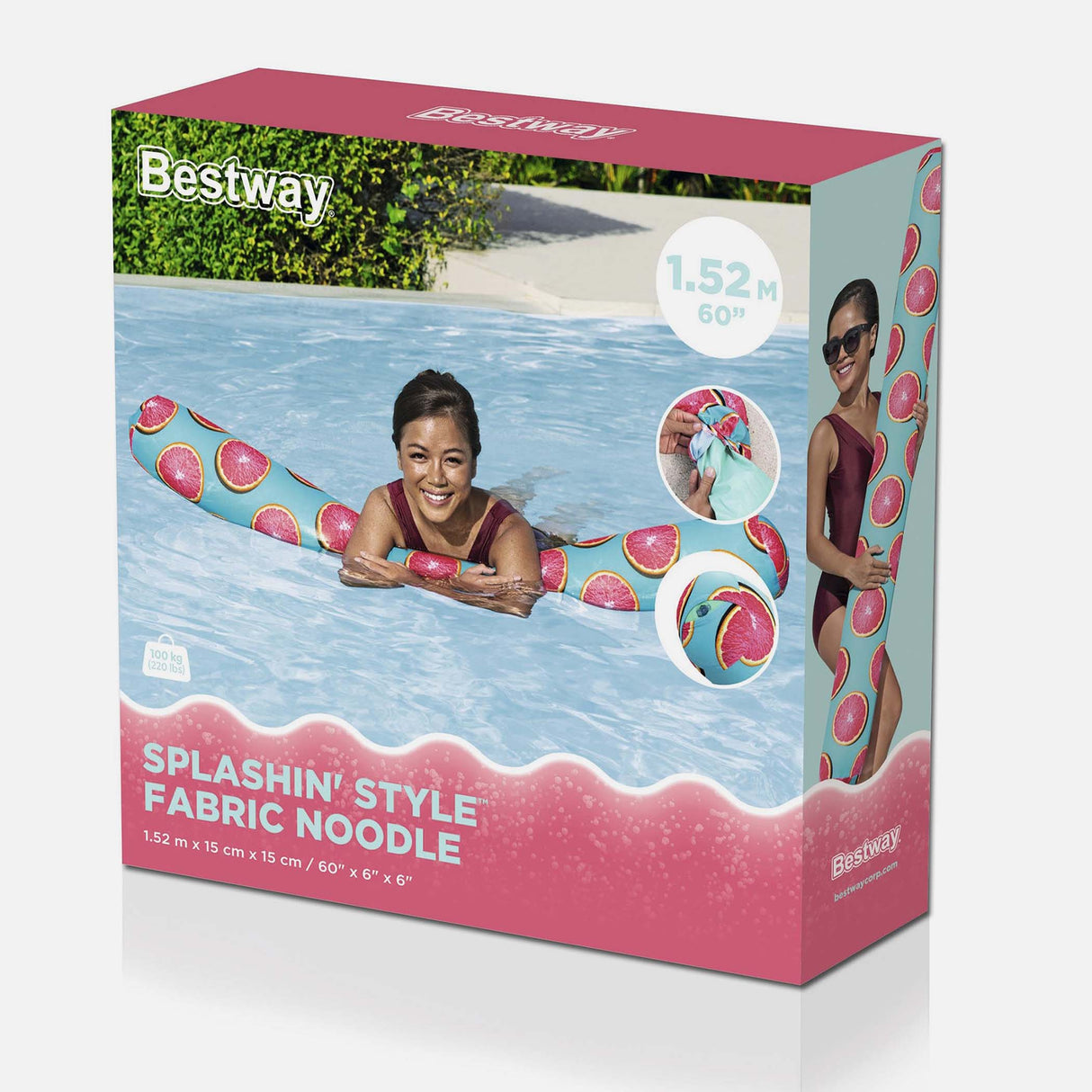 سبلاشين شعيرية قماشية 1.52 م × 15 سم × 15 سم