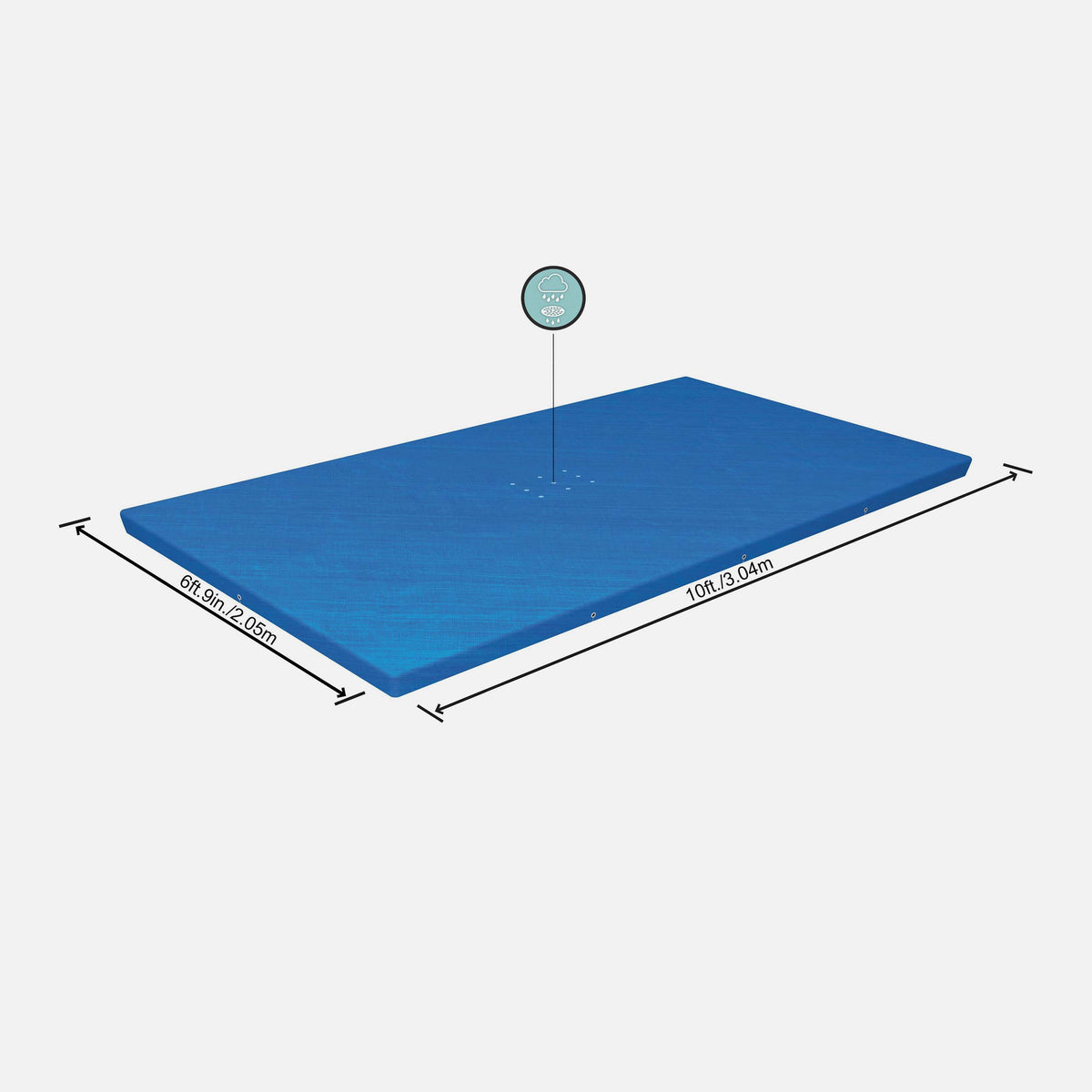 Rectangle Pool Cover 3.00 x 2.01 m
