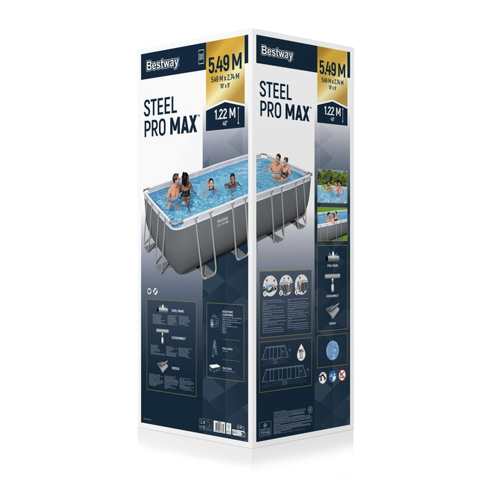 حوض سباحة مستطيل (5.49M X 2.74M X 1.22M)