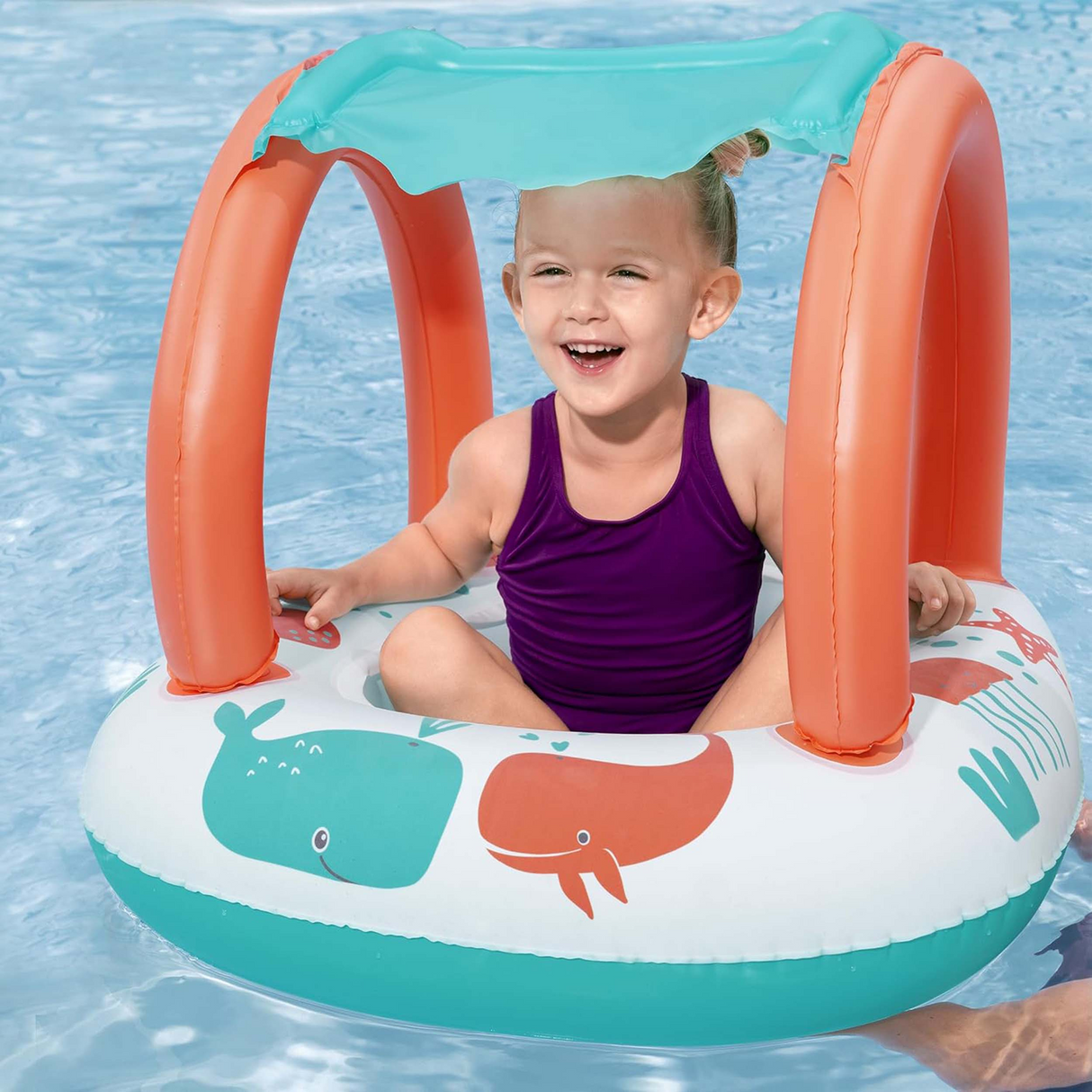 COMFORT PLUSH SHADED BABY BOAT (84CMX67CM)