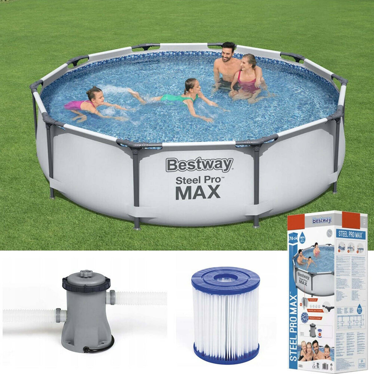 ROUND FRAME POOL SET