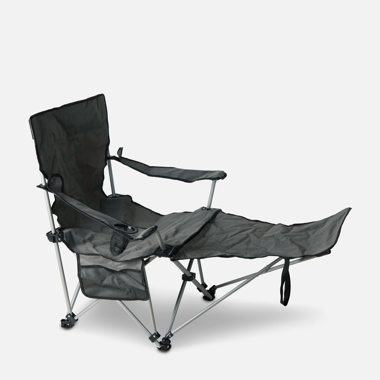 Folding Camping Chair With Footrest