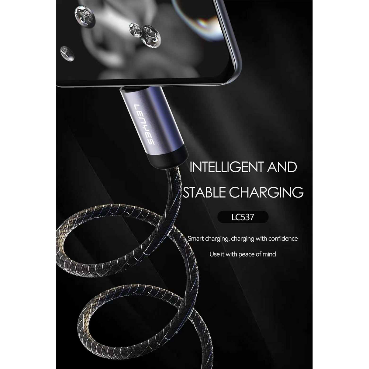 CABLE 1M TYPE-C TO TYPE-C (60W)