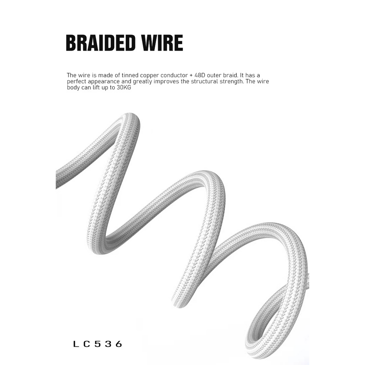 CABLE 1M TYPE-C TO TYPE-C PD (60W)