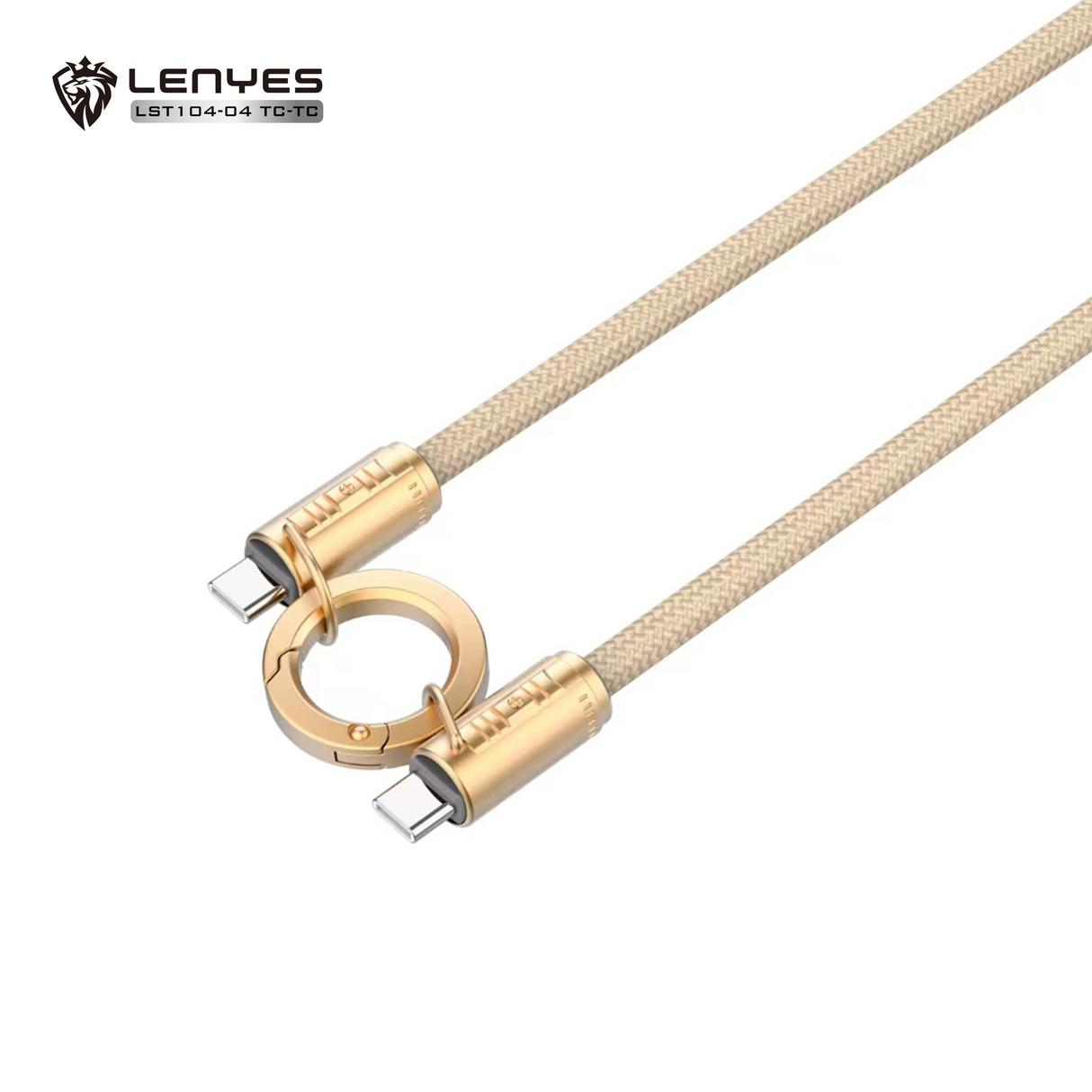 كابل شاحن من نوع TYPE C إلى (60W)TYPE C