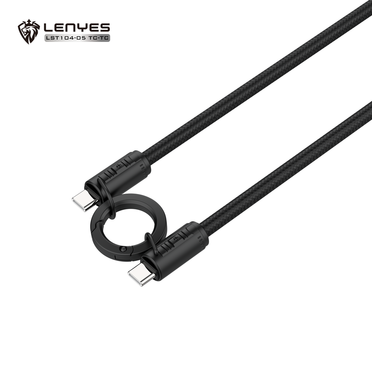 كابل شاحن من نوع TYPE C إلى (60W)TYPE C