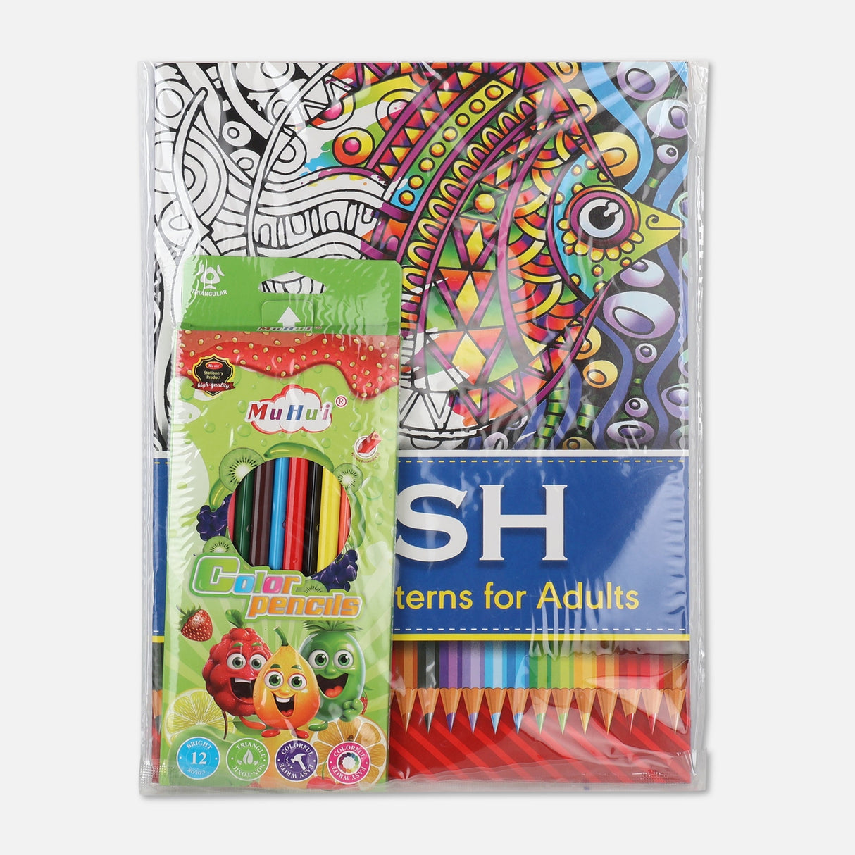 COLOUR PENCIL & BOOK SET