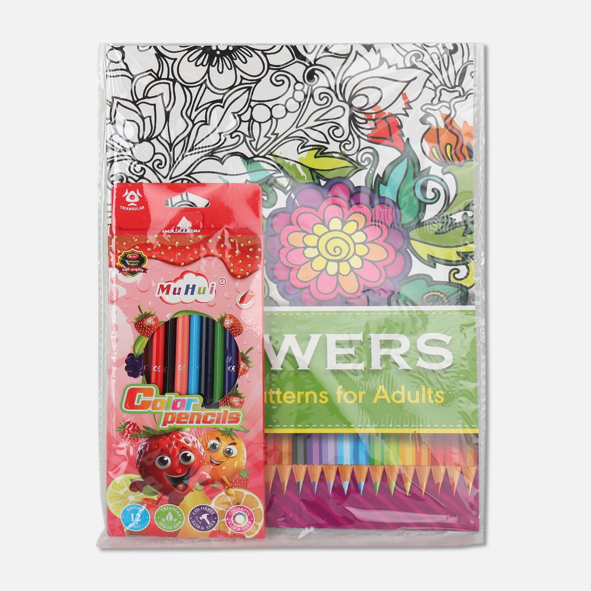 COLOUR PENCIL & BOOK SET