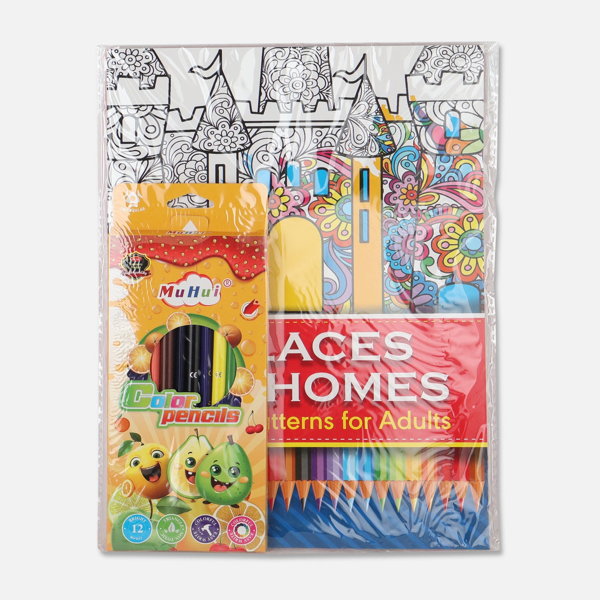 COLOUR PENCIL & BOOK SET