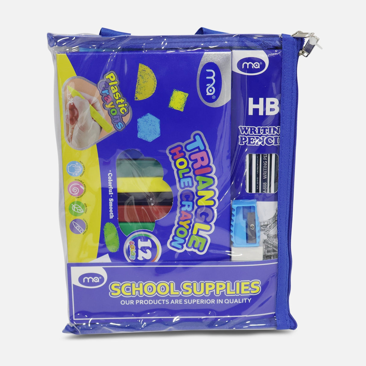 PENCIL & CRAYONS SET