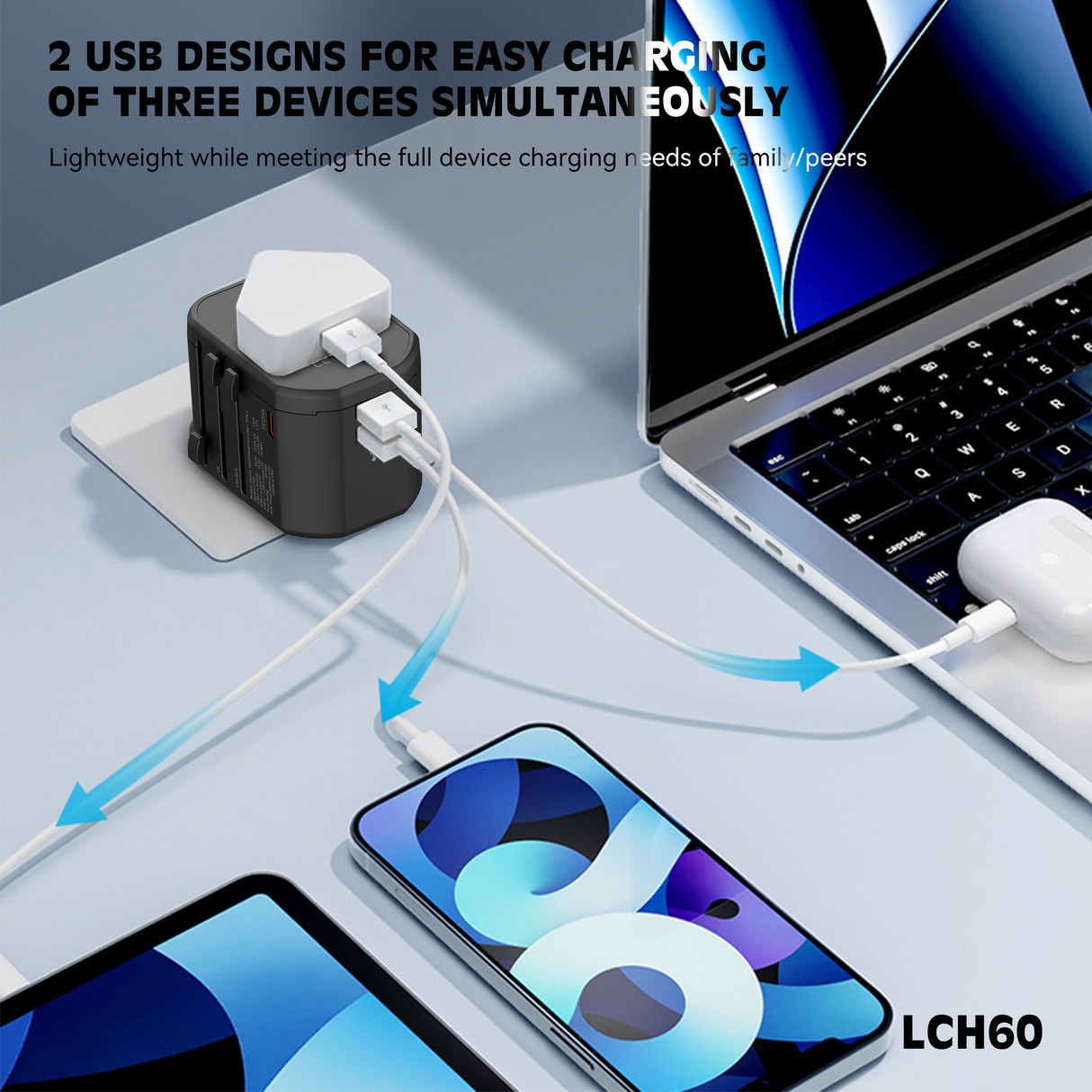 MULTIFUNCTIONALTRAVEL CHARGER