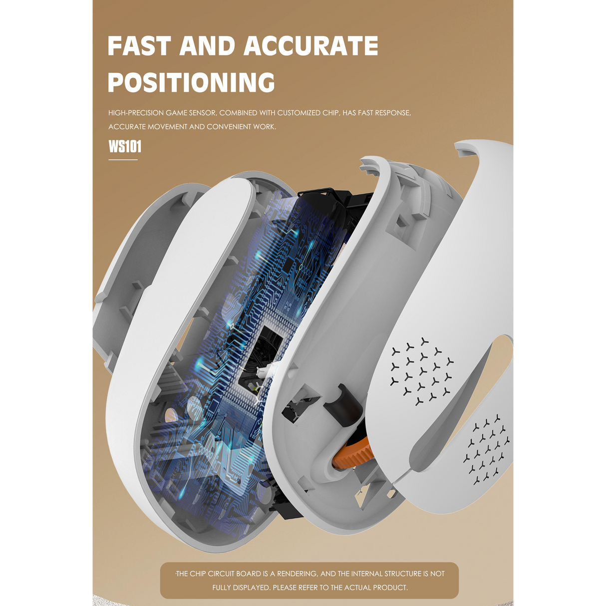 ماوس لاسلكي مريح