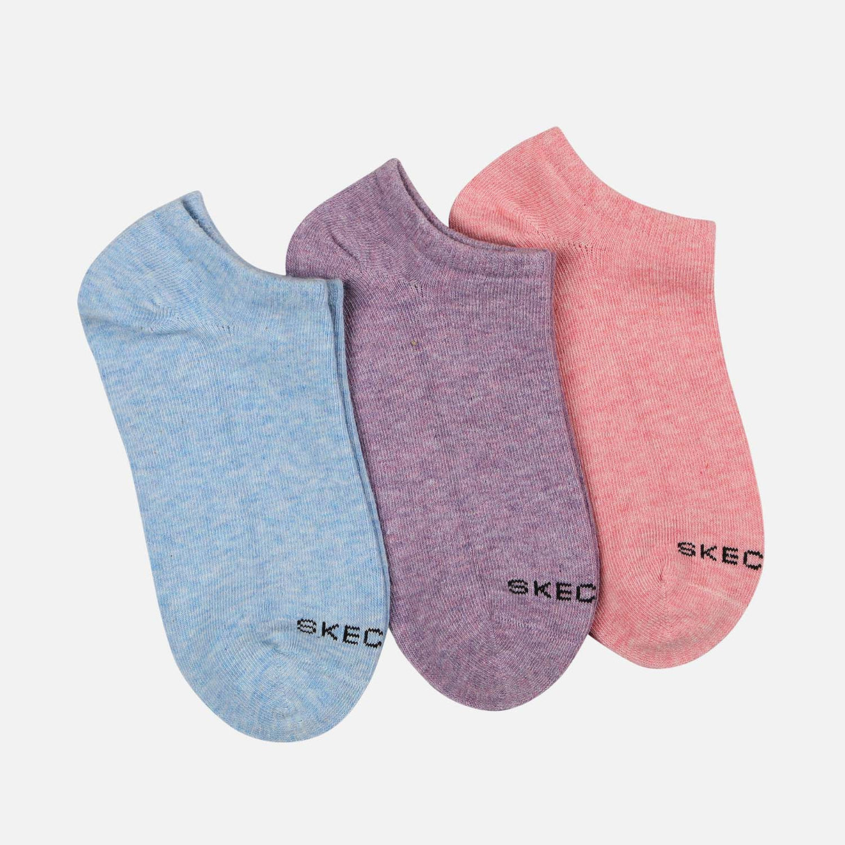 Ladies Socks 3 Pairs No Show Free Size