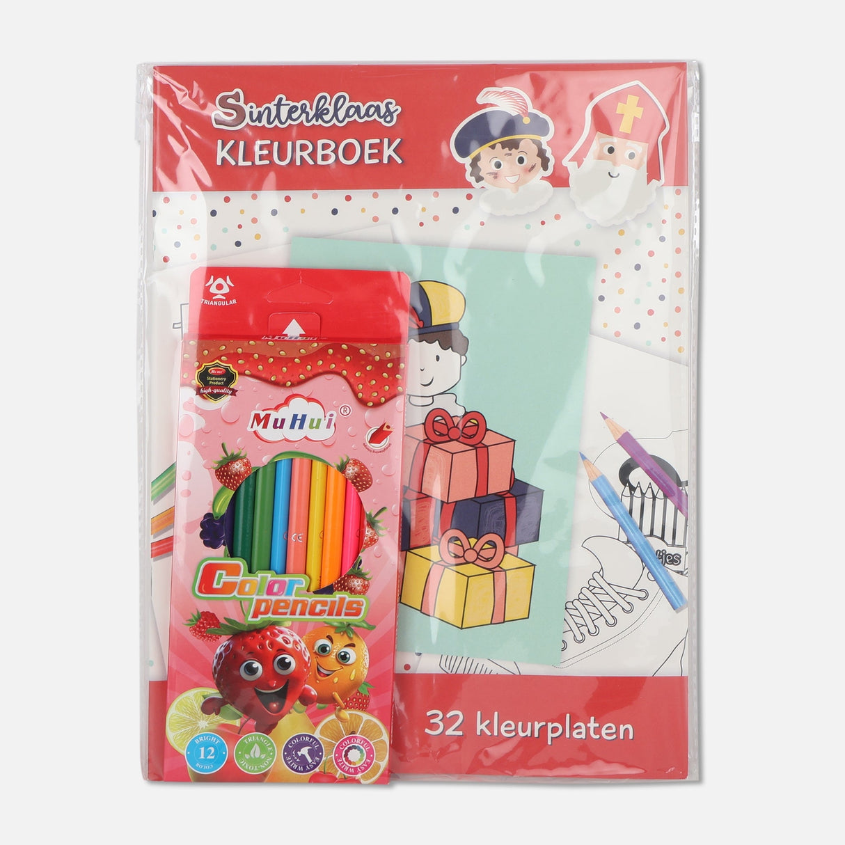 COLOUR PENCIL & BOOK SET