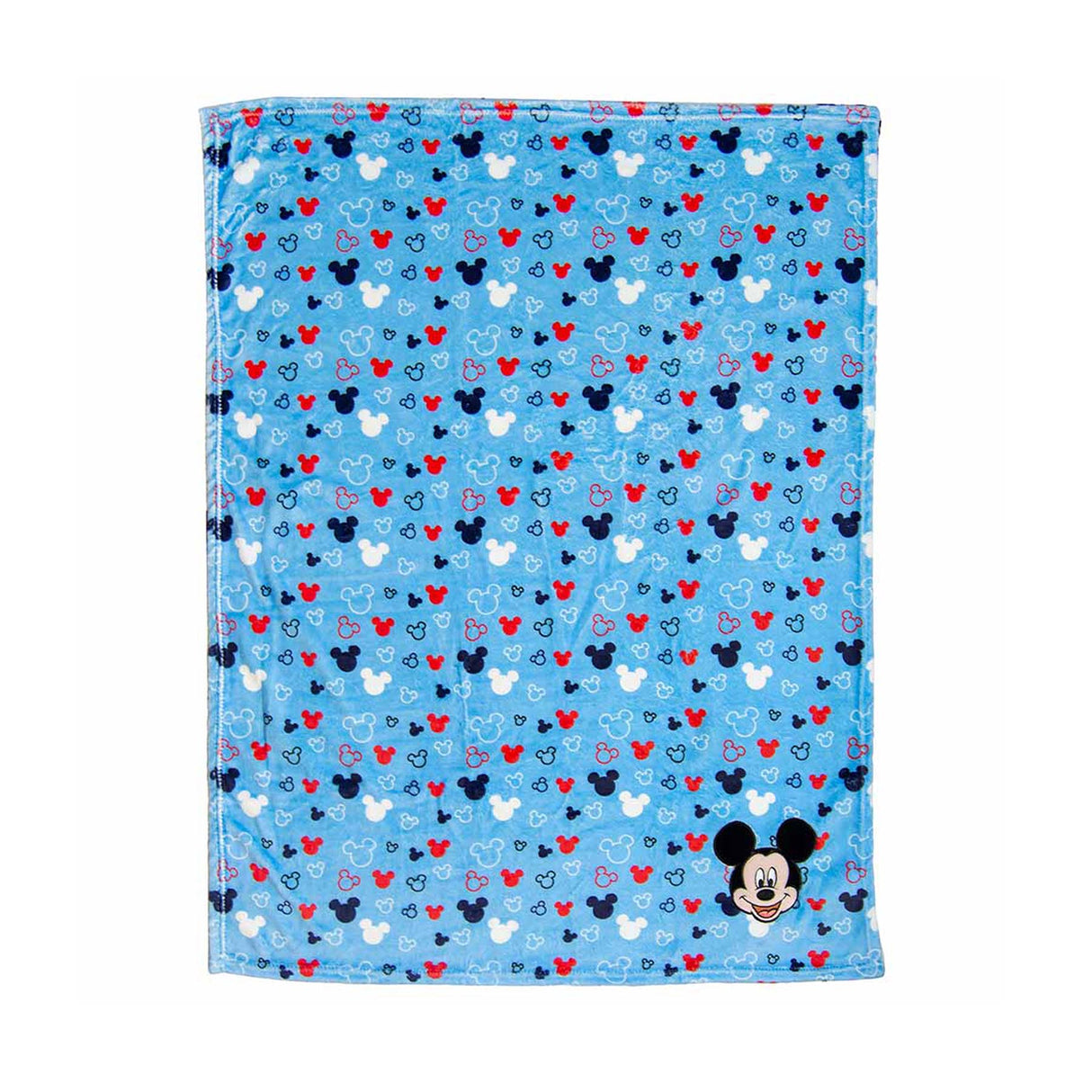 Mickey Boys Flannel Blanket W/booties Gift Set