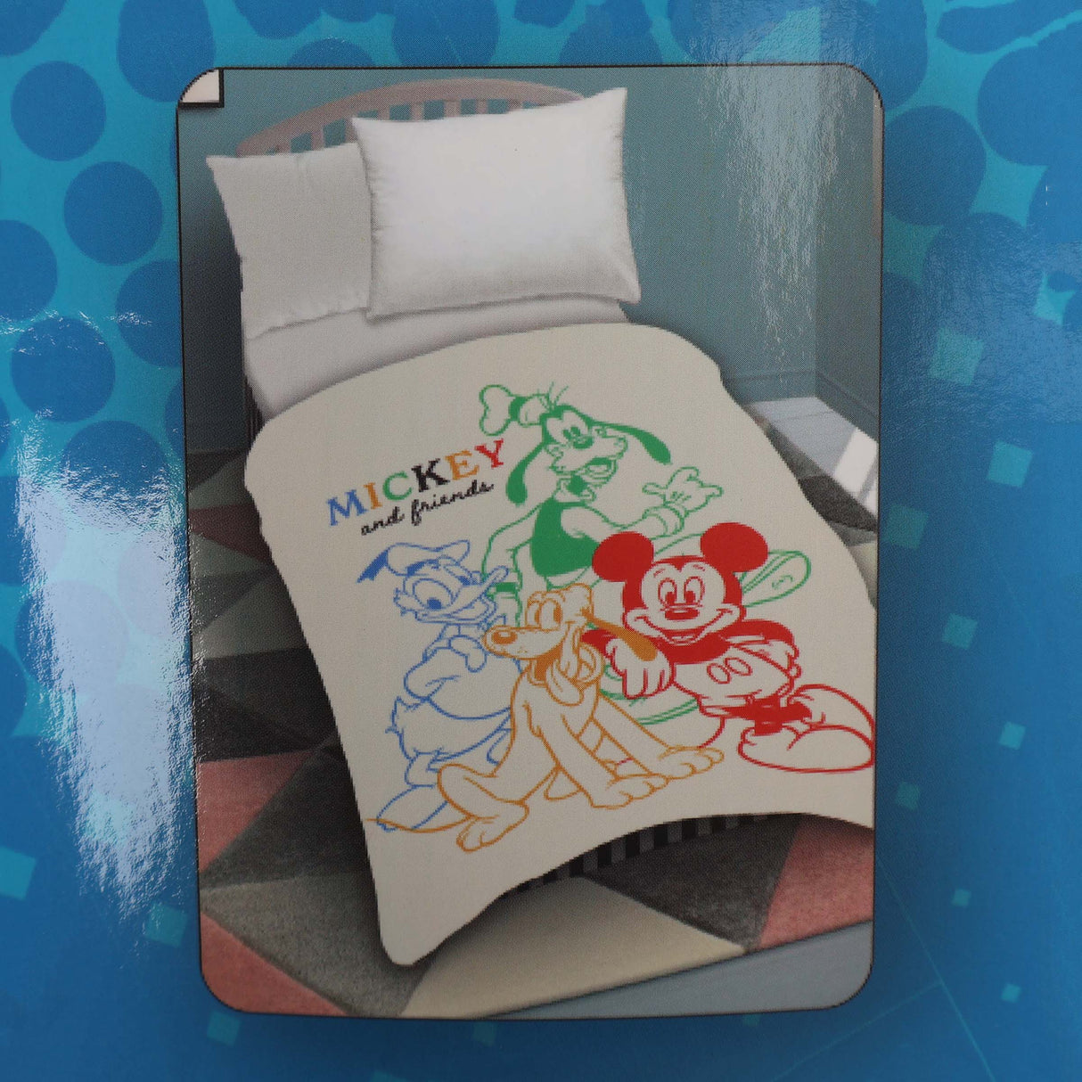 MICKEY FLANNEL BLANKET 150X200 CM