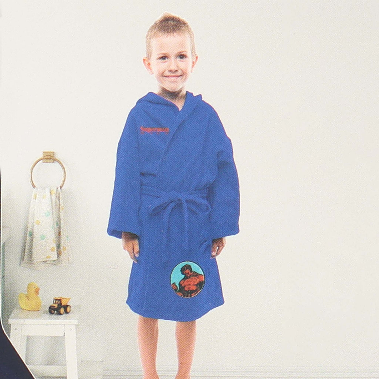 SUPERMAN BATHROBE