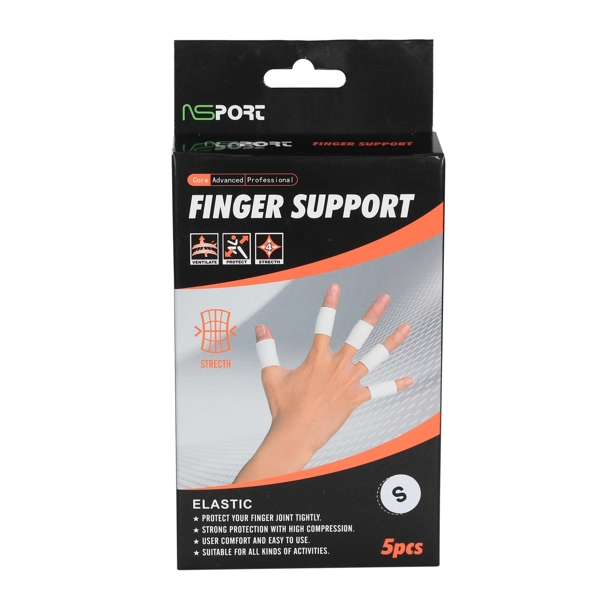 FINGER SUPPORT (COTTON) (5PCS)