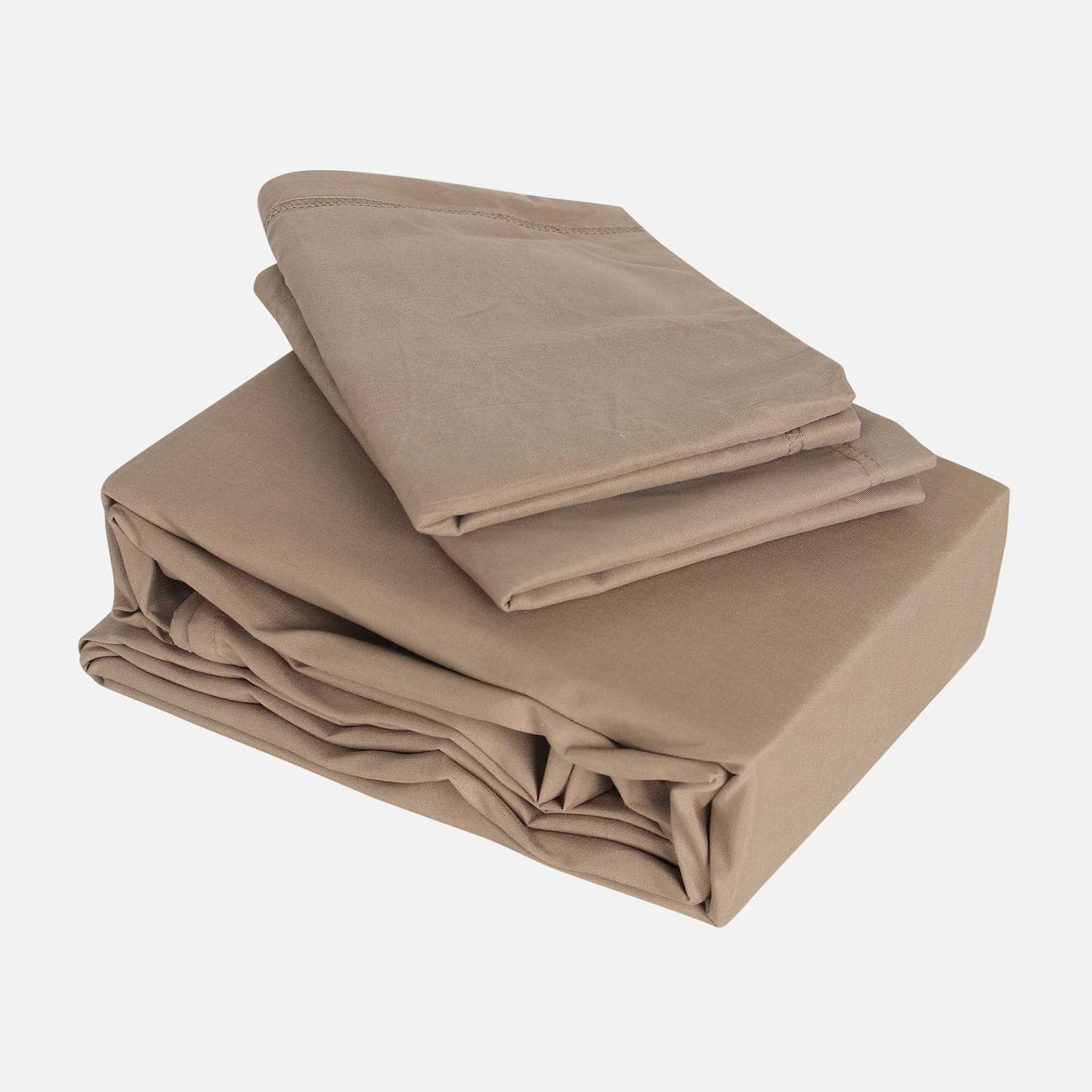 FLAT BED SHEET WITH PILLOW COVER