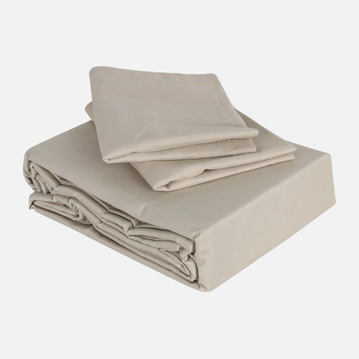 FLAT BED SHEET WITH PILLOW COVER