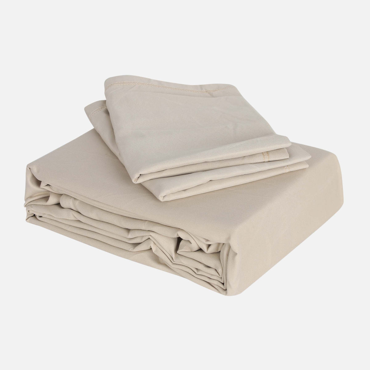 FLAT BED SHEET WITH PILLOW COVER