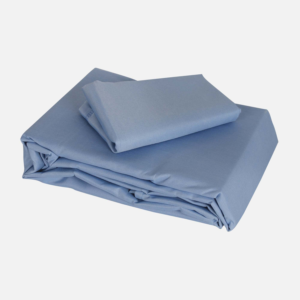 FLAT BED SHEET WITH PILLOW COVER