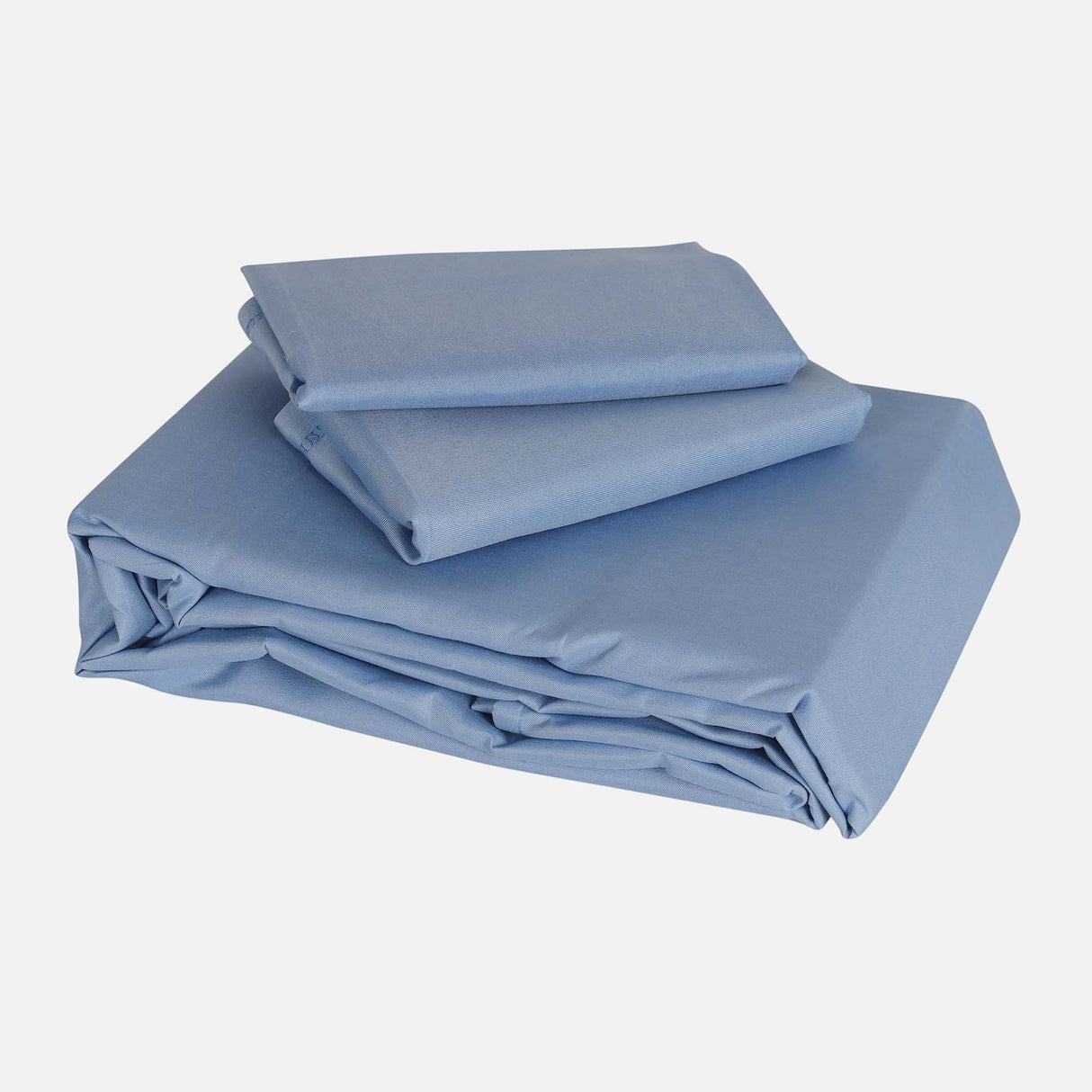 FLAT BED SHEET WITH PILLOW COVER