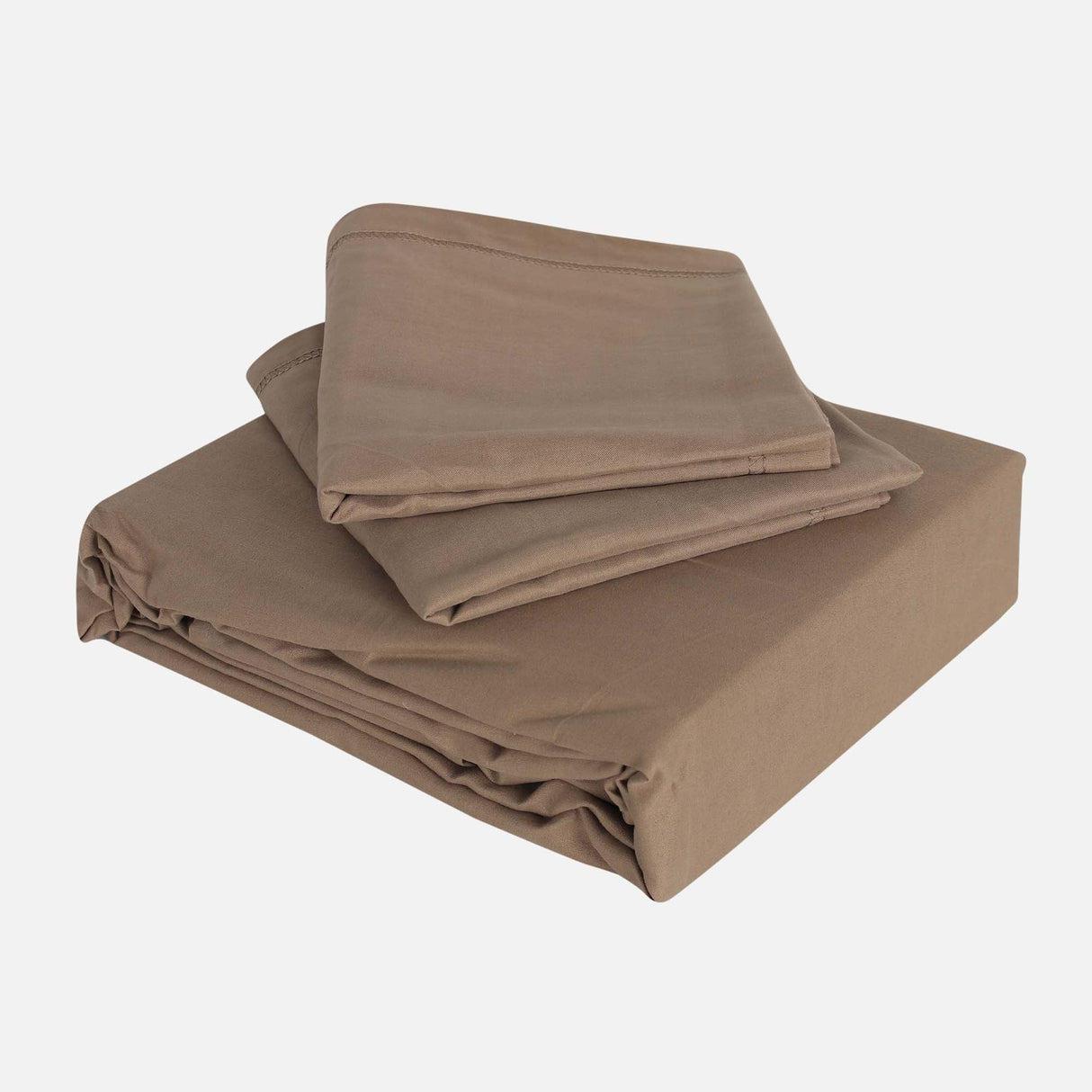 FITTED BED SHEET WITH PILLOW COVER