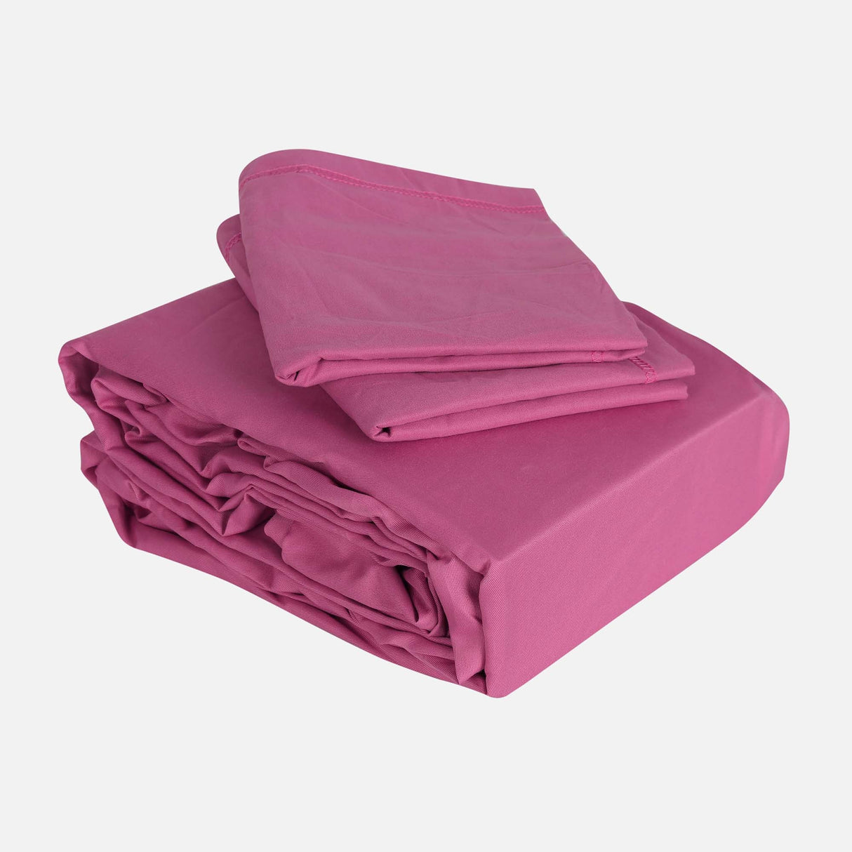 FITTED BED SHEET WITH PILLOW COVER