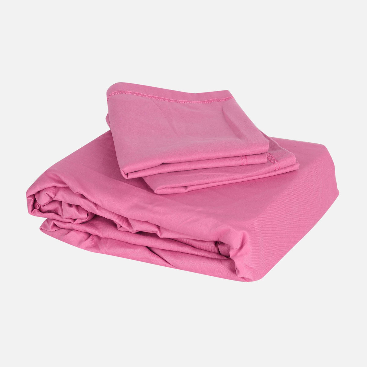 FITTED BED SHEET WITH PILLOW COVER