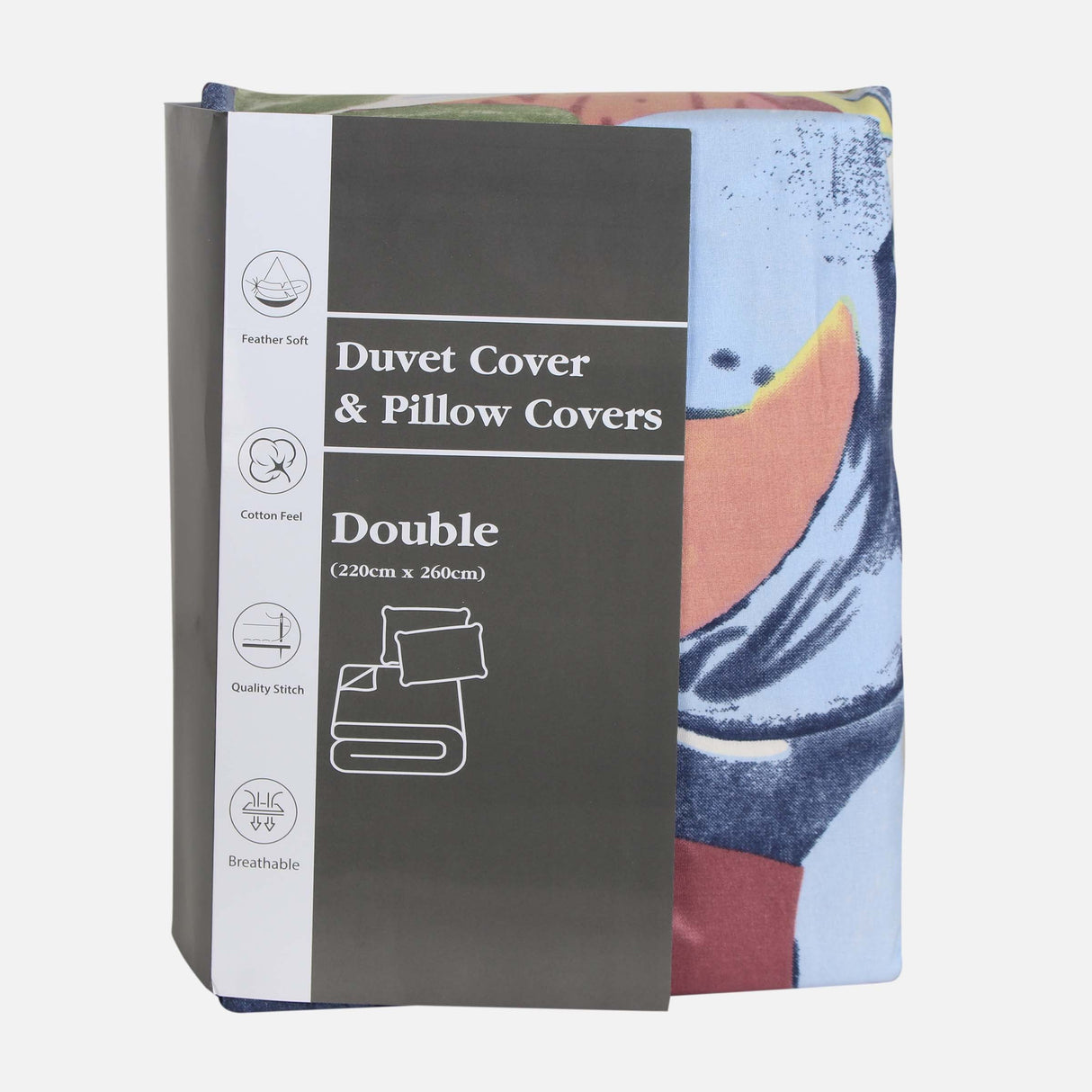 DUVET WITH PILLOW COVER (220X260 CM)