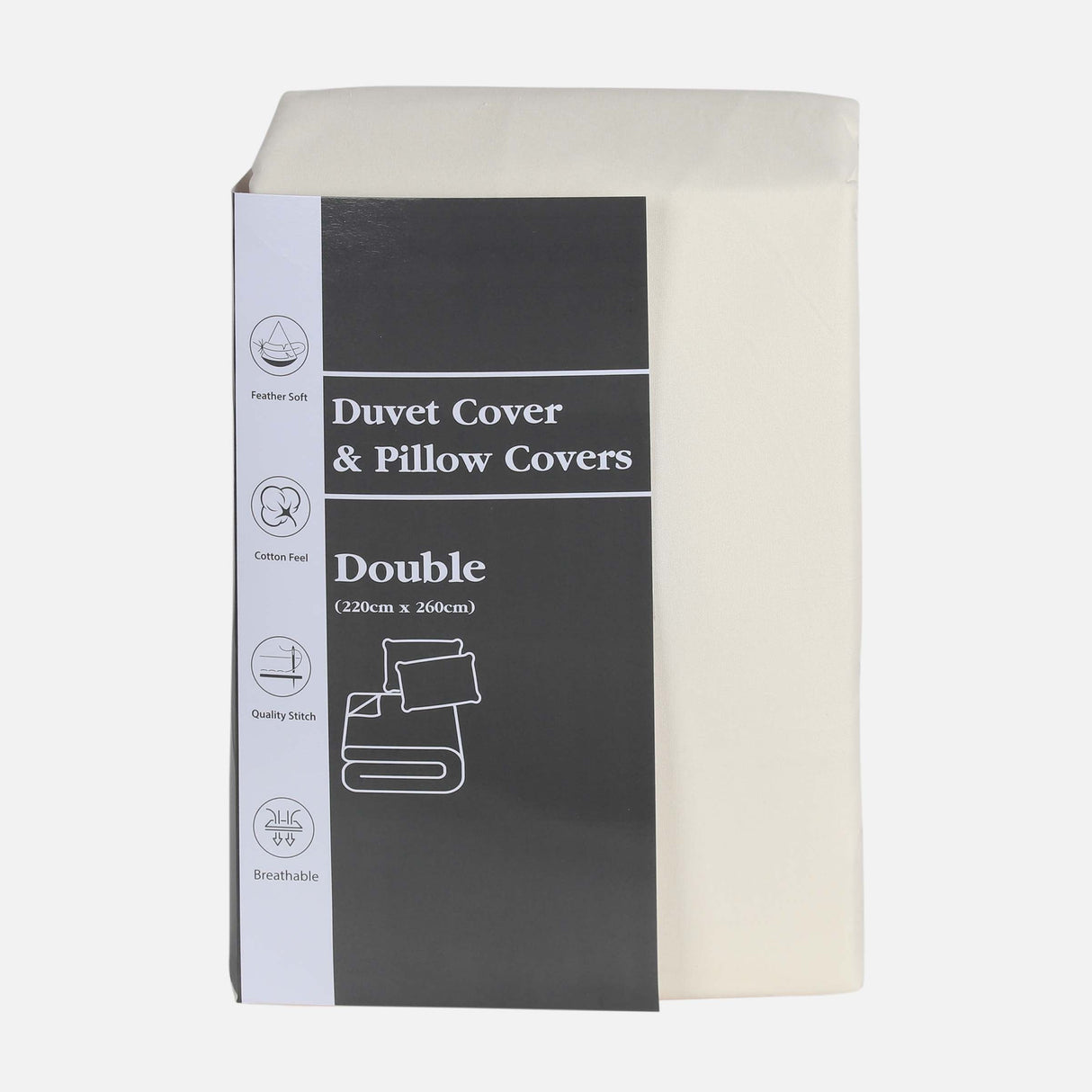 DUVET WITH PILLOW COVER (220X260 CM)