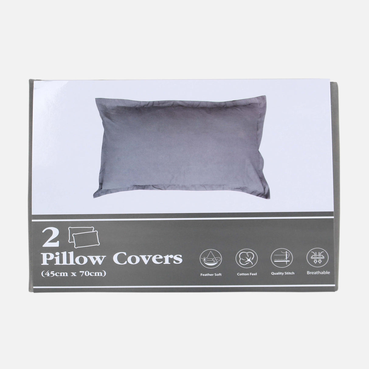 PILLOW COVER TWO PIECES ( 45 X 70 CM )