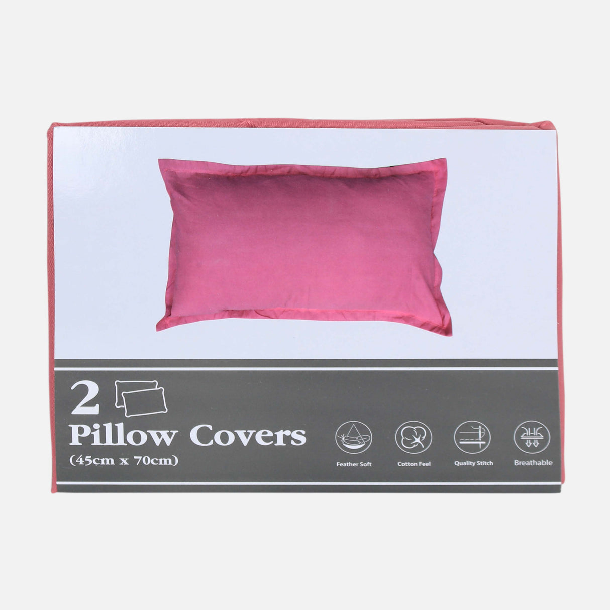 PILLOW COVER TWO PIECES ( 45 X 70 CM )