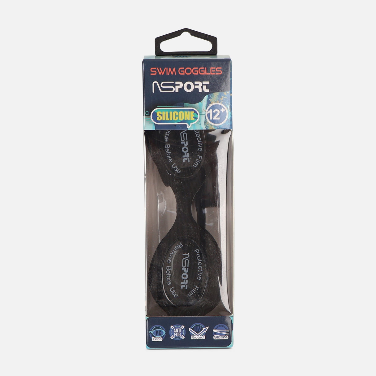 Goggles Anti Fog With Silicone Eye Cup & Strap (12Y+)