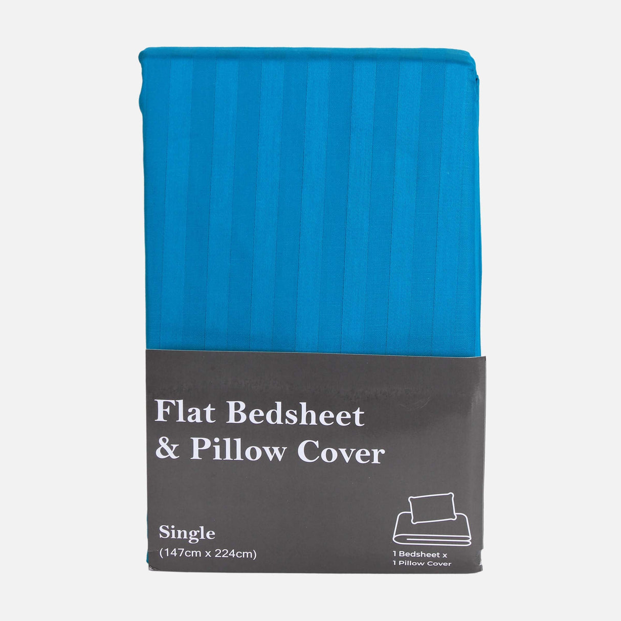BED SHEET WITH 1 PILLOW COVER