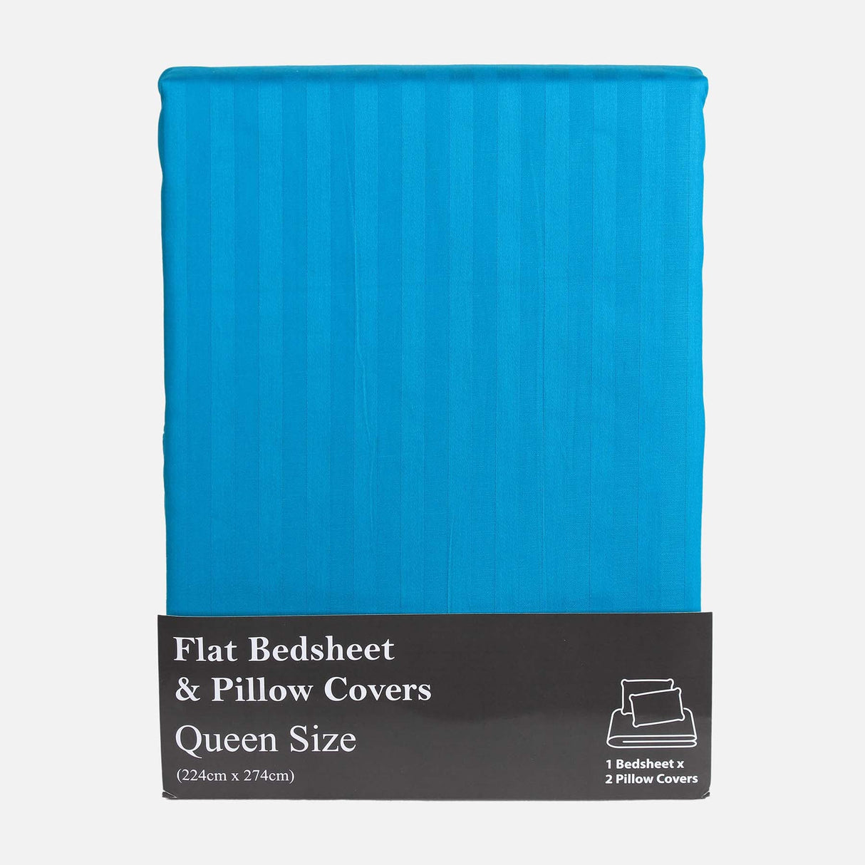 BED SHEET WITH 2 PILLOW COVER