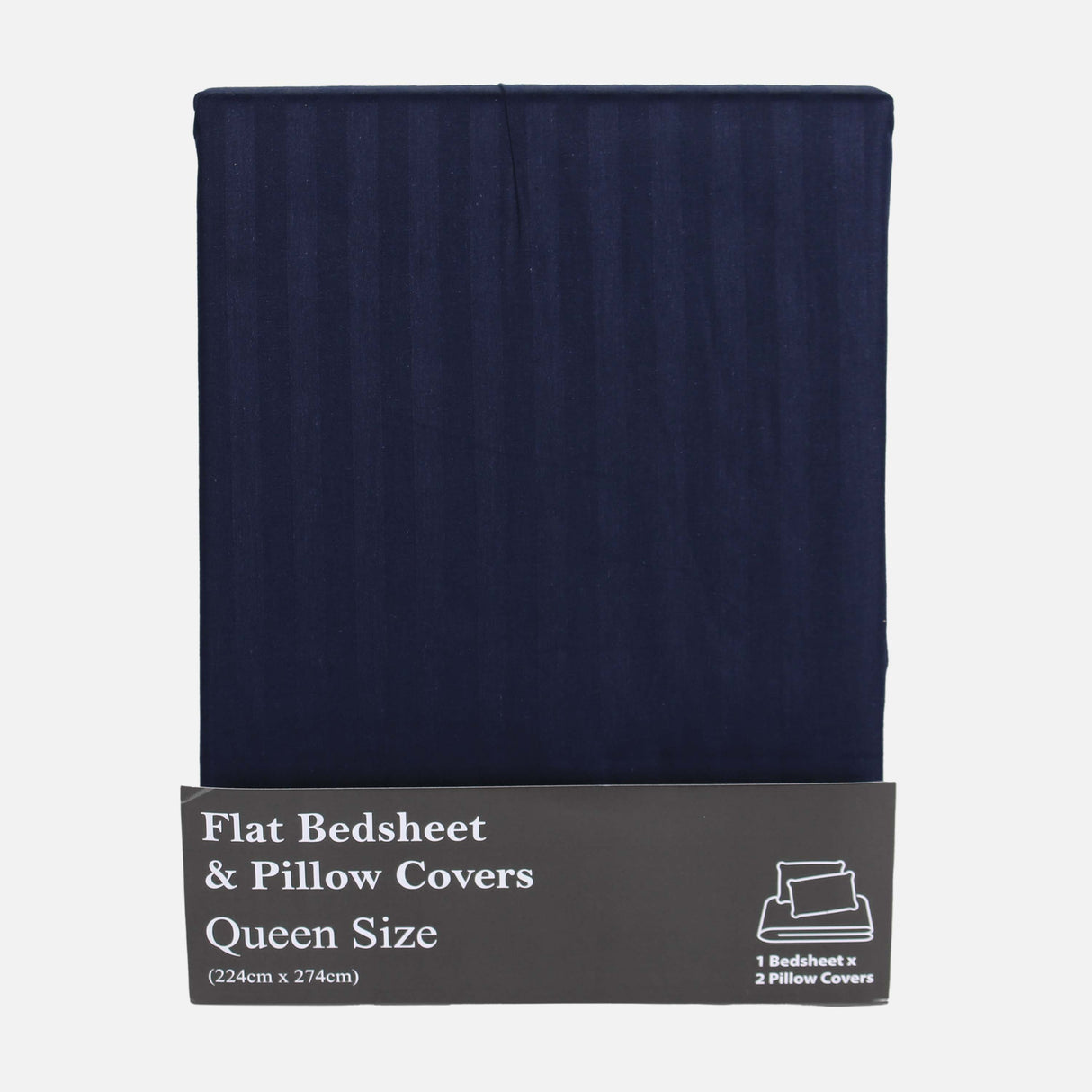 BED SHEET WITH 2 PILLOW COVER