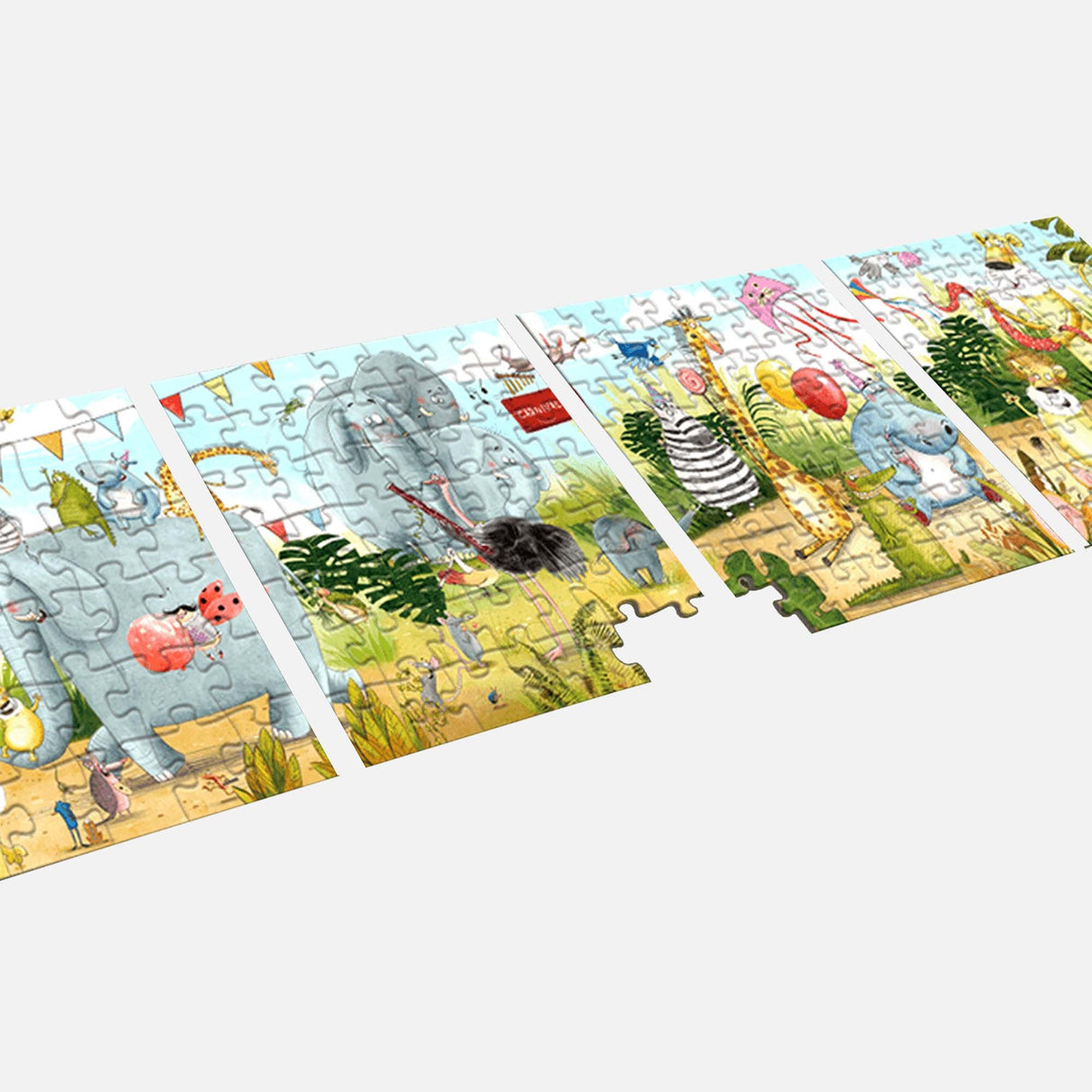 4 IN 1 PUZZLE 230 PIECES (36+49+64+81)