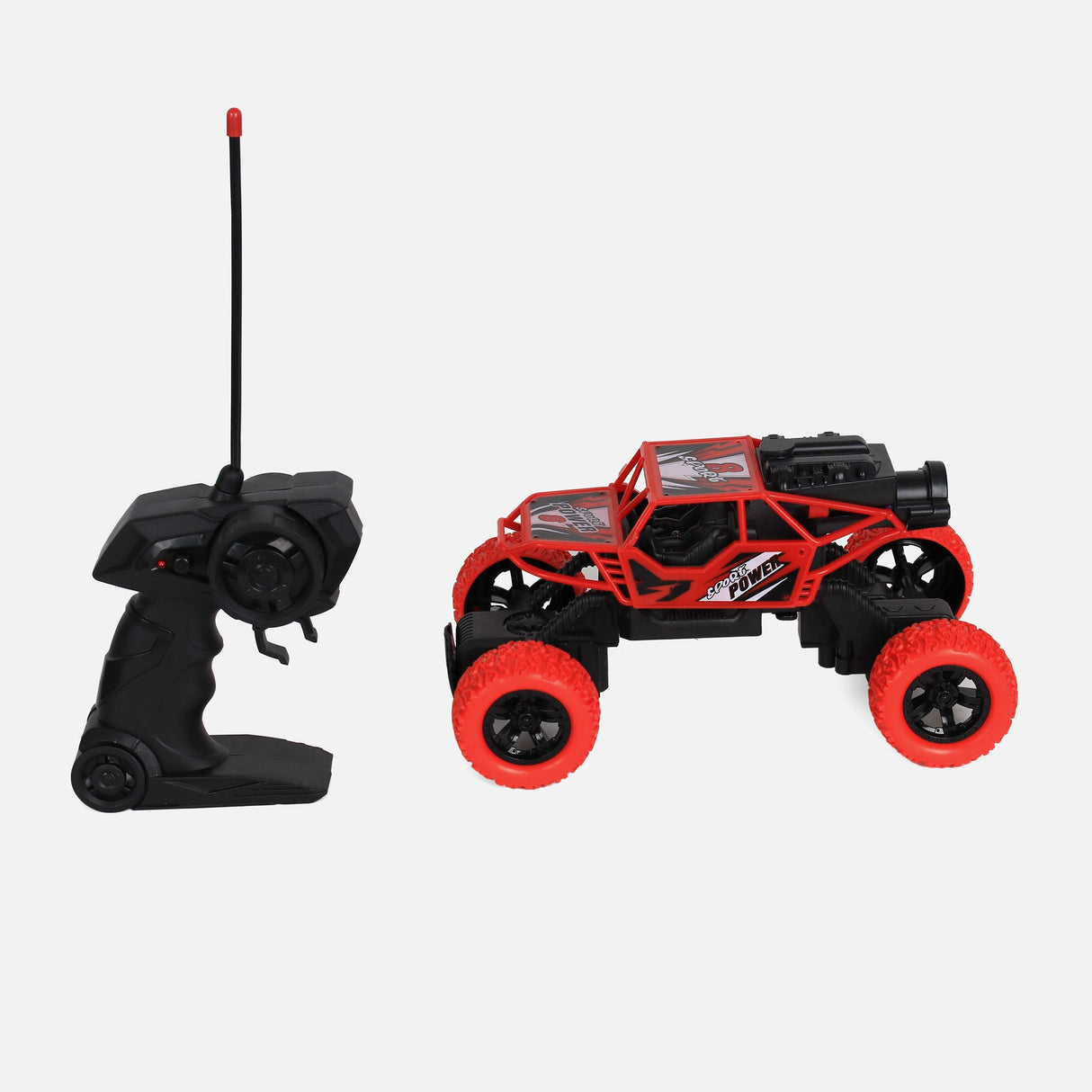 CLIMBING CAR WITH REMOTE CONTROL W/SPRAY AND LIGHT W/USB
