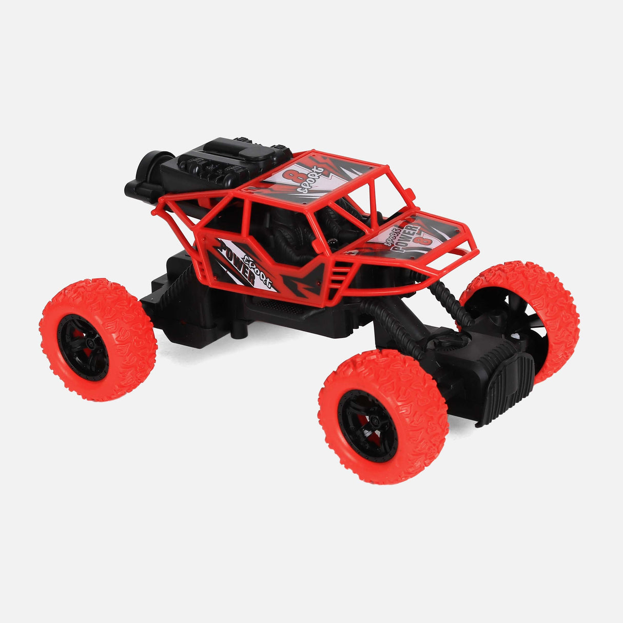 CLIMBING CAR WITH REMOTE CONTROL W/SPRAY AND LIGHT W/USB