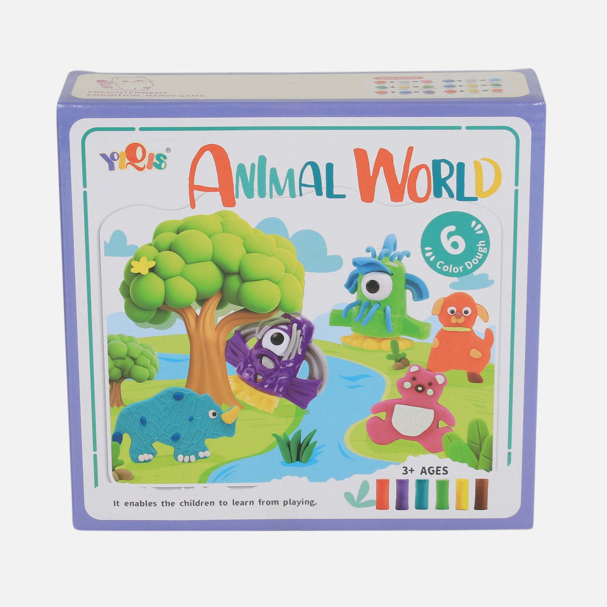 MONSTERS AND ANIMAL WORLD PLAY-DOH